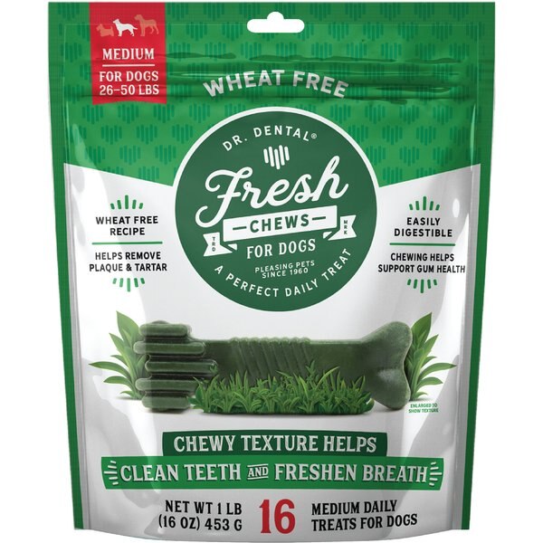 Better Belly Twist Sticks Fresh Breath Spearmint Flavor Highly Digestible Rawhide Dental Dog Treat Chew