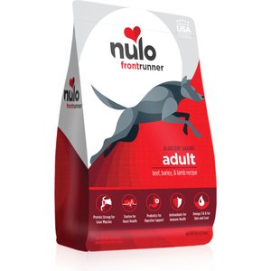 Nulo Frontrunner Ancient Grain Beef, Barley & Lamb Adult Dry Dog Food, 5-lb bag