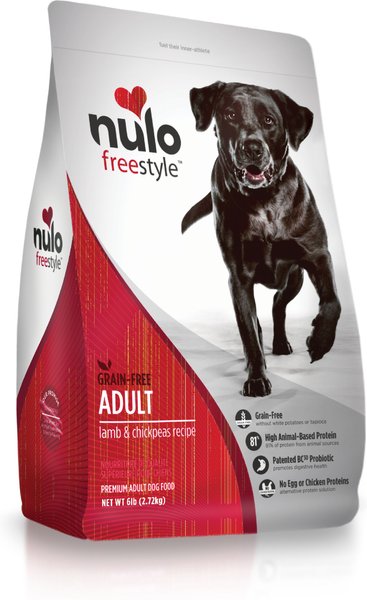 Nulo Freestyle Lamb & Chickpeas Recipe Grain-Free Adult Dry Dog Food, 6-lb bag slide 1 of 10