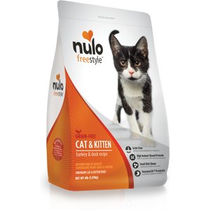 Nulo Freestyle Turkey & Duck Recipe Grain-Free Dry Cat & Kitten Food, 4-lb bag