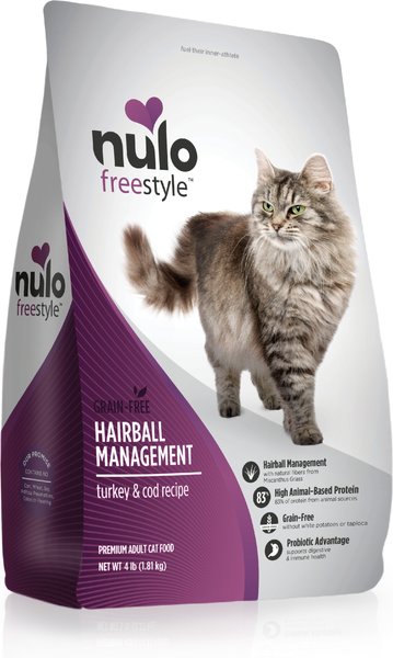 nulo cat food hairball