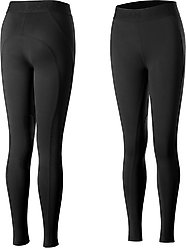 Horze Equestrian Kid's Madison Knee Patch Tights, Black, Small