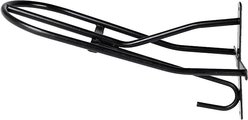 Horze Horse Saddle Rack & Bridle Hook, Black