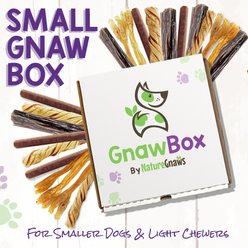 Nature Gnaws GnawBox Small Breed Grain-Free Dog Treats, 20 count