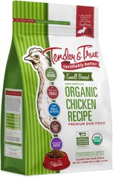Tender & True Organic Chicken Recipe Small Breed Grain-Free Dry Dog Food, 4-lb bag