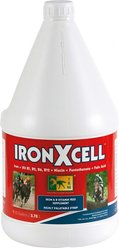 TRM IronXcell Performance & Recovery Liquid Horse Supplement, 1-gal bottle