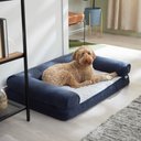 Frisco Faux Felt Orthopedic Sofa Dog Bed with Removable Cover, Gray, X-Large