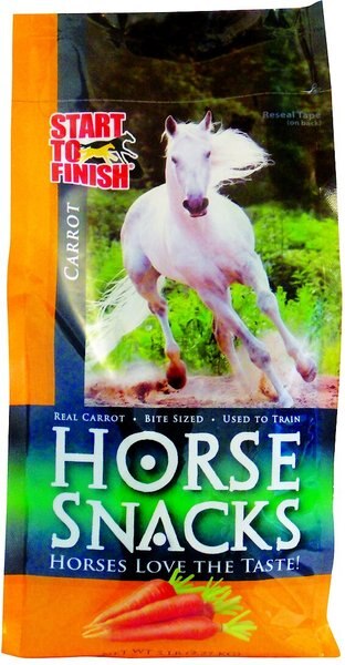 Manna Pro Start to Finish Carrot Horse Treats, 5-lb bag slide 1 of 2