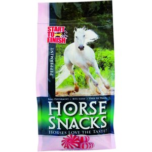 Manna Pro Start to Finish Peppermint Horse Treats, 5-lb bag