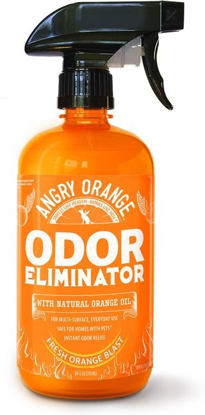 Angry Orange Pet Odor Eliminator Spray, 24-oz bottle slide 1 of 5