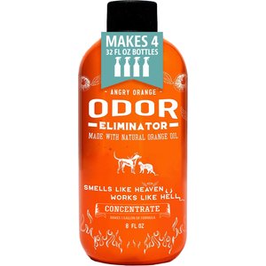 Angry Orange Pet Odor Eliminator Concentrate, 8-oz bottle