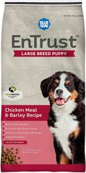 Blue Seal EnTrust Large Breed Puppy Chicken Meal & Barley Recipe Dry Dog Food, 20-lb bag