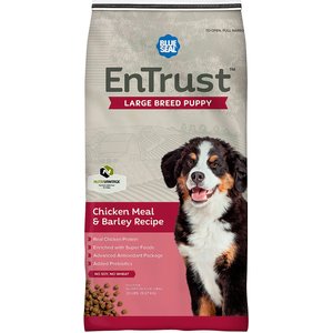 Blue Seal EnTrust Large Breed Puppy Chicken Meal & Barley Recipe Dry Dog Food, 20-lb bag