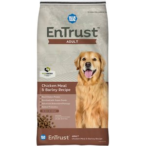 Blue Seal EnTrust Adult Chicken Meal & Barley Recipe Dry Dog Food, 20-lb bag