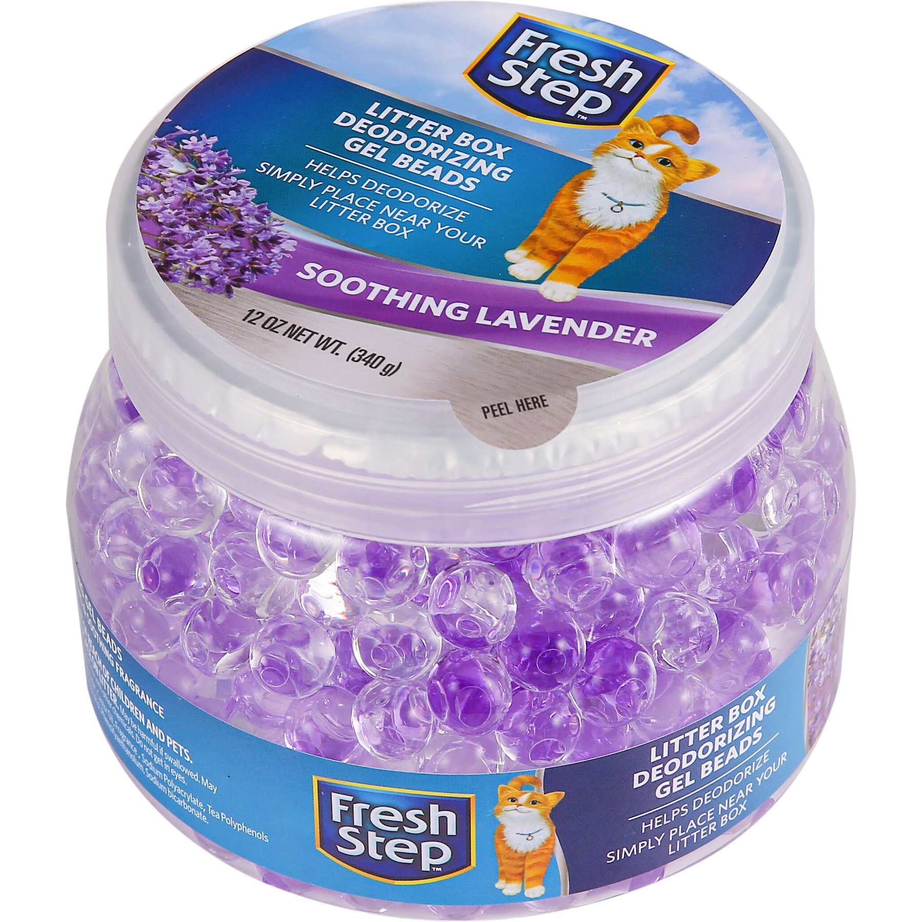 Fresh Step Litter Box Deodorizing Gel Beads In Soothing, 53 OFF