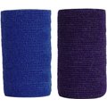 Andover Healthcare CoFlex Vet Horse, Dog & Cat Bandage, Purple, 4-in & Andover Healthcare CoFlex Vet Horse, Dog & Cat Bandage, Blue, 4-in