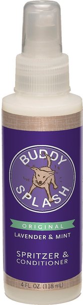 Buddy Wash Splash Lavender & Mint Dog Spritzer & Conditioner, 4-oz bottle slide 1 of 8