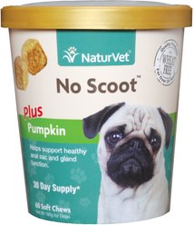 NaturVet No Scoot Dog Soft Chews, 60 count & NaturVet Stool Ease Dog Soft Chews, 40 count slide 2 of 5