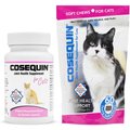 Nutramax Cosequin Hip & Joint Capsules Joint Supplement for Cats, 80 count & Nutramax Cosequin Hip & Joint Soft Chews Joint Supplement for Cats, 60 count