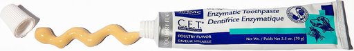 Virbac C.E.T. Enzymatic Dog & Cat Poultry Flavor Toothpaste, 70 gram & Virbac C.E.T. Tartar Control Seafood Flavor Dog & Cat Toothpaste, 70 gram