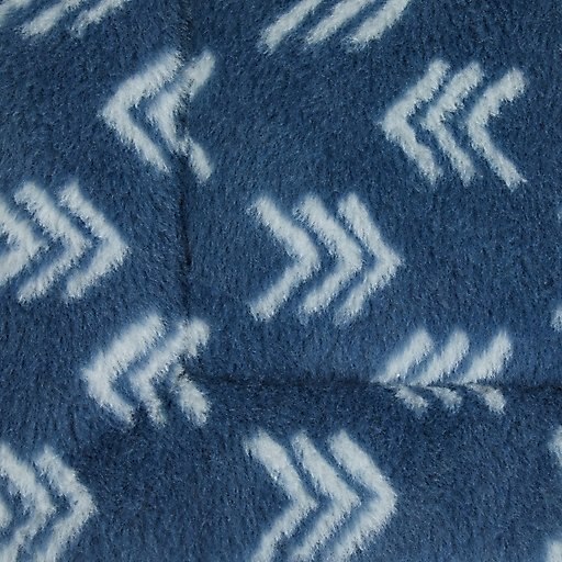 Frisco Comfortable Fleece Tri-fold Arrow Print Dog Crate Mat, 36-in