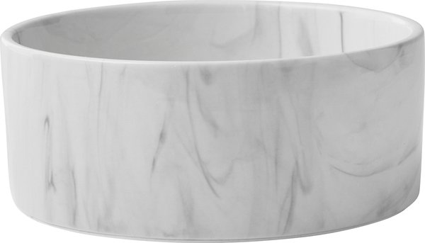 Frisco Marble Design Non-skid Ceramic Dog Bowl, 5.25 Cups slide 1 of 7