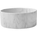 Frisco Marble Design Non-skid Ceramic Dog & Cat Bowl, Medium, 1 count