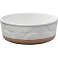 Frisco Bones Non-skid Ceramic Dog & Cat Bowl, Small: 2 cup, 1 count