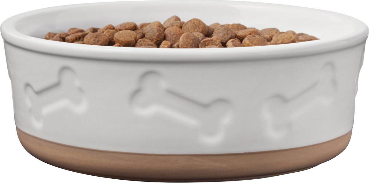 Frisco Bones Non-skid Ceramic Dog & Cat Bowl