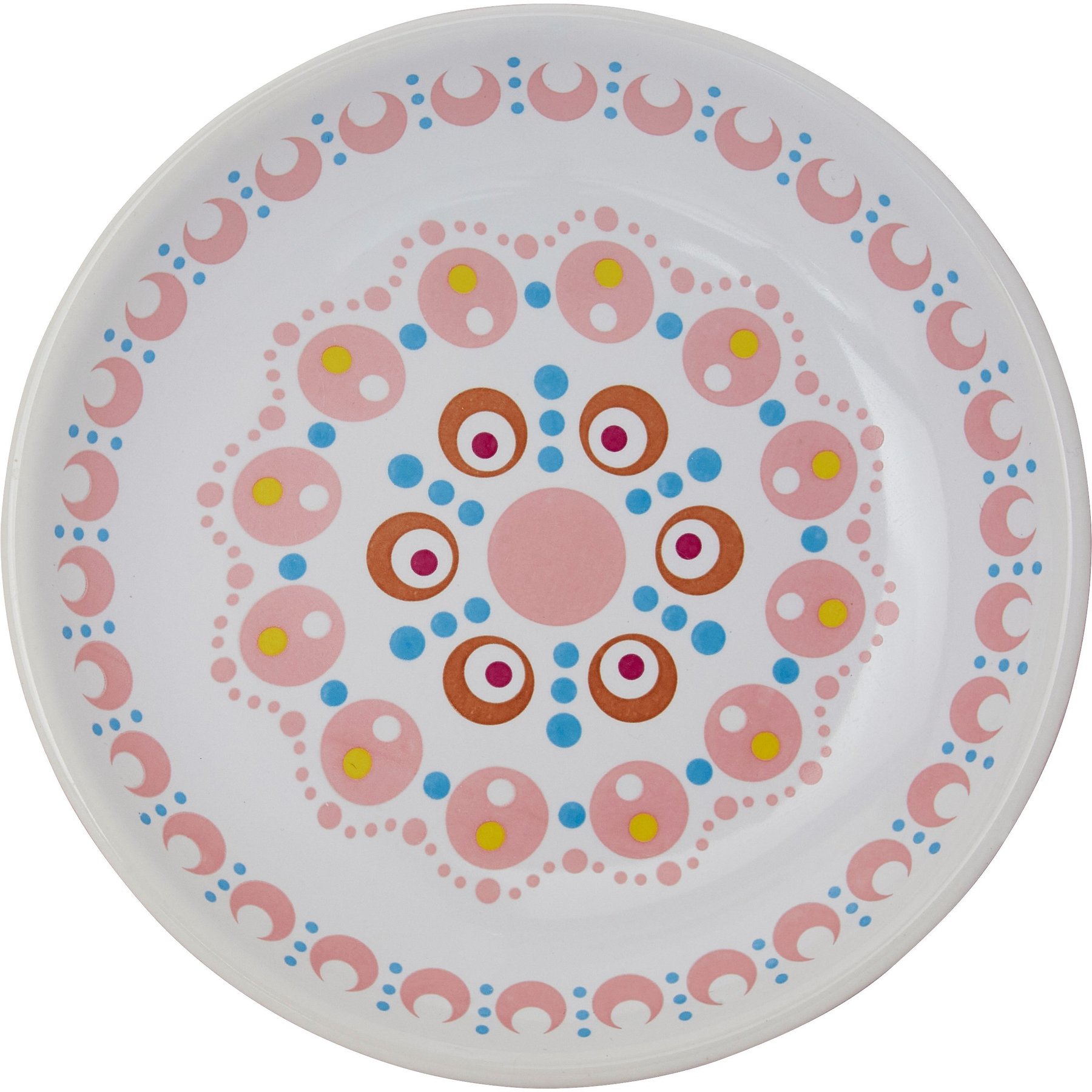 Frisco Kaleidoscope Pattern Non-skid Ceramic Dog & Cat Bowl