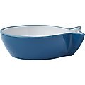 Frisco Fish Shaped Non-skid Ceramic Cat Bowl, 1 cup, 1 count