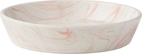 Frisco Marble Design Non-skid Ceramic Cat Dish, 0.5 Cup slide 1 of 7