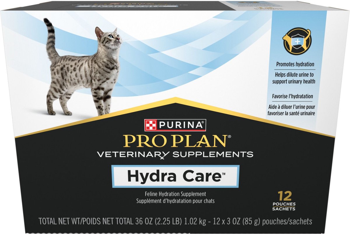 Purina Pro Plan Veterinary Diets Hydra Care Liver Flavored Liquid  Supplement for Cats