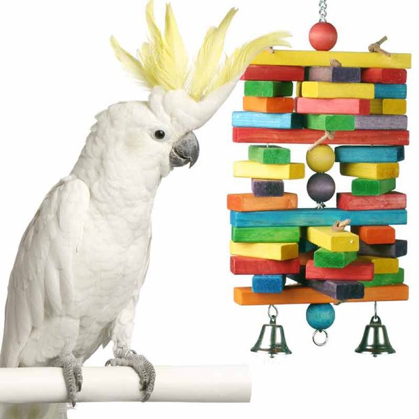 Super Bird Creations Woodpile Bird Toys, Large/X-Large slide 1 of 8