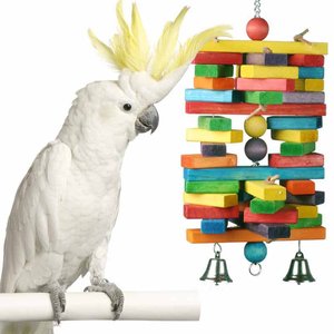 Super Bird Creations Woodpile Bird Toys, Large/X-Large
