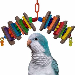 Super Bird Creations Snack Attack Bird Toy, Medium
