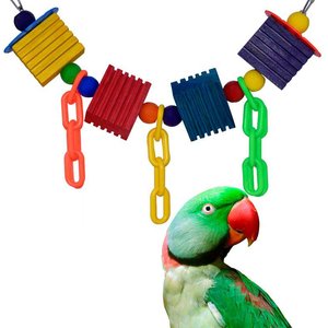 Super Bird Creations Groovy Chains Bird Toy, Large/X-Large