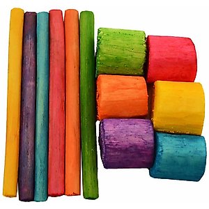 Super Bird Creations Critter Crunchies Bird Toy, 12 count