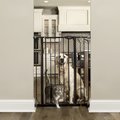 Carlson Pet Products 36-in Extra Tall Dog Gate, Large, Black