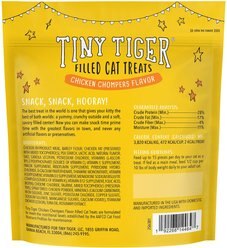 Tiny Tiger Chicken Chompers Flavor Filled Cat Treats, 16-oz bag slide 2 of 5