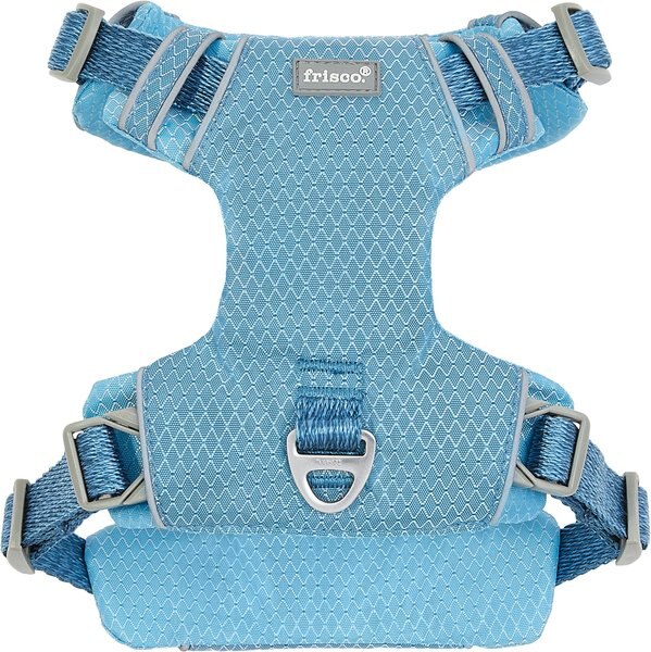 Frisco Outdoor Lightweight Ripstop Nylon Dog Harness, River Blue, Small, Neck: 13 to 19-in, Girth: 16 to 22-in slide 1 of 6