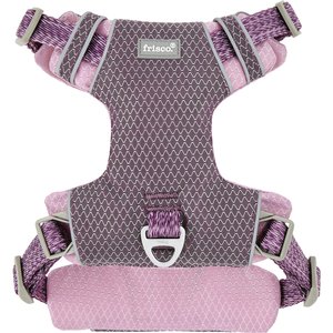 Frisco Outdoor Lightweight Ripstop Nylon Dog Harness, Shadow Purple, S - Girth: 16 - 22-in