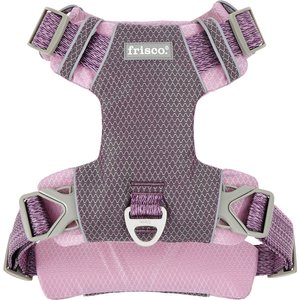 Frisco Outdoor Lightweight Ripstop Nylon Dog Harness, Shadow Purple, L - Girth: 24 - 34-in