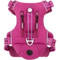 Frisco Outdoor Premium Ripstop Nylon Dog Harness with Pocket, Boysenberry Purple, Small, Neck: 13 to 19-in, Girth: 16 to 22-in