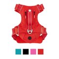 Frisco Outdoor Premium Ripstop Nylon Dog Harness with Pocket, Sunset Orange, Large, Neck: 18 to 28-in, Girth 24 to 34-in
