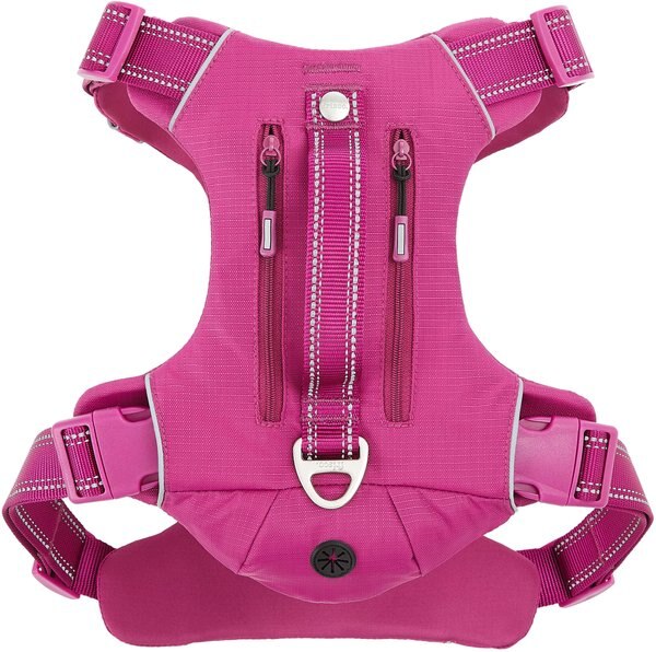 Frisco Outdoor Premium Ripstop Nylon Dog Harness with Pocket, Boysenberry Purple, Extra Large, Neck: 22 to 34-in, Girth: 32 to 44-in slide 1 of 6