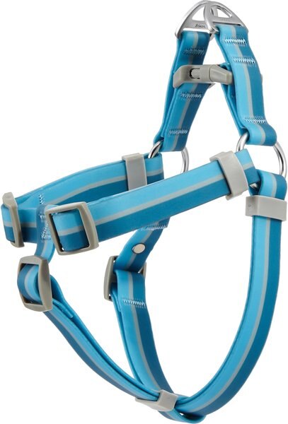 Frisco Outdoor Two Tone Waterproof Stinkproof PVC Dog Harness, River Blue, Small, Neck: 14 to 19-in, Girth: 16 to 23-in slide 1 of 6