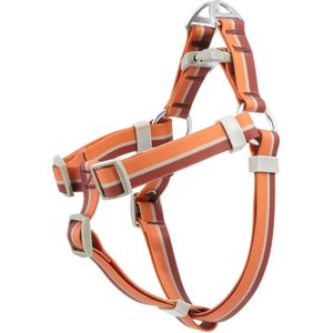 Frisco Outdoor Two Tone Waterproof Stinkproof PVC Dog Harness, Flamepoint Orange, Small, Neck: 14 to 19-in, Girth: 16 to 23-in
