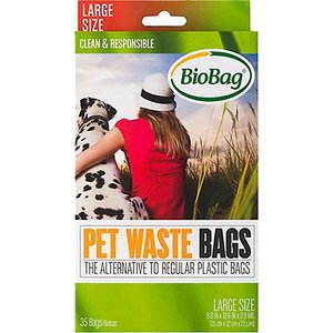 BioBag Large Pet Waste Bags, 70 count