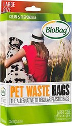 BioBag Large Pet Waste Bags, 70 count slide 2 of 5